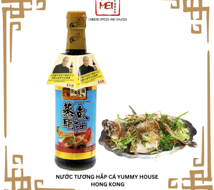 Nước Tương Hấp Cá Yummy House HK 450ml